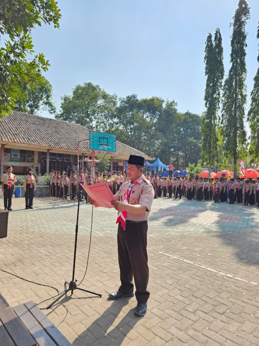 Semarak Jambore Kwartir Ranting Tembalang 2026 Resmi Dibuka di SMP N 33 Kota Semarang